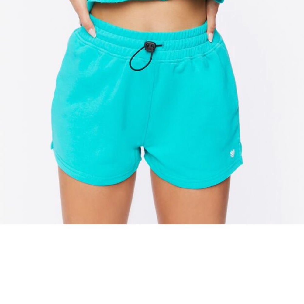 Forever 21 Teal Sweat Shorts